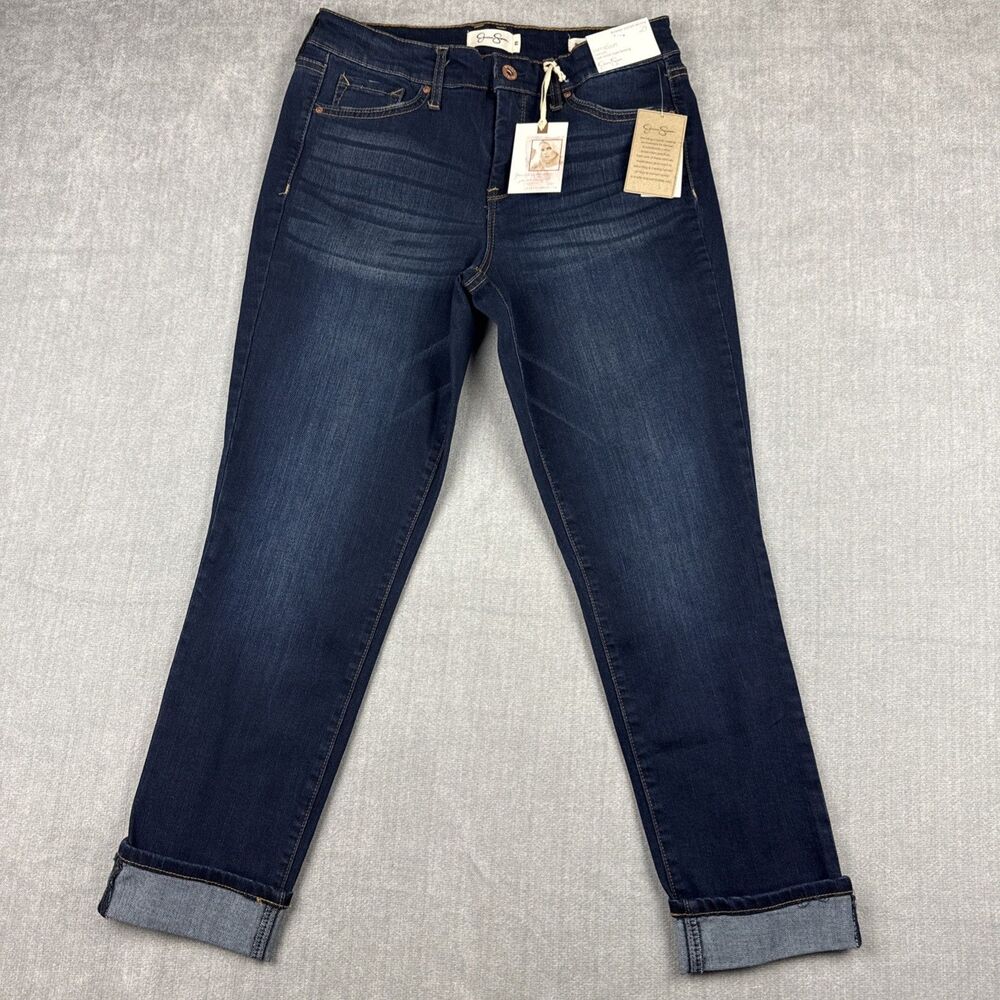 Jessica Simpson Jeans Womens 29 Forever Rolled Skinny Stretch Denim New